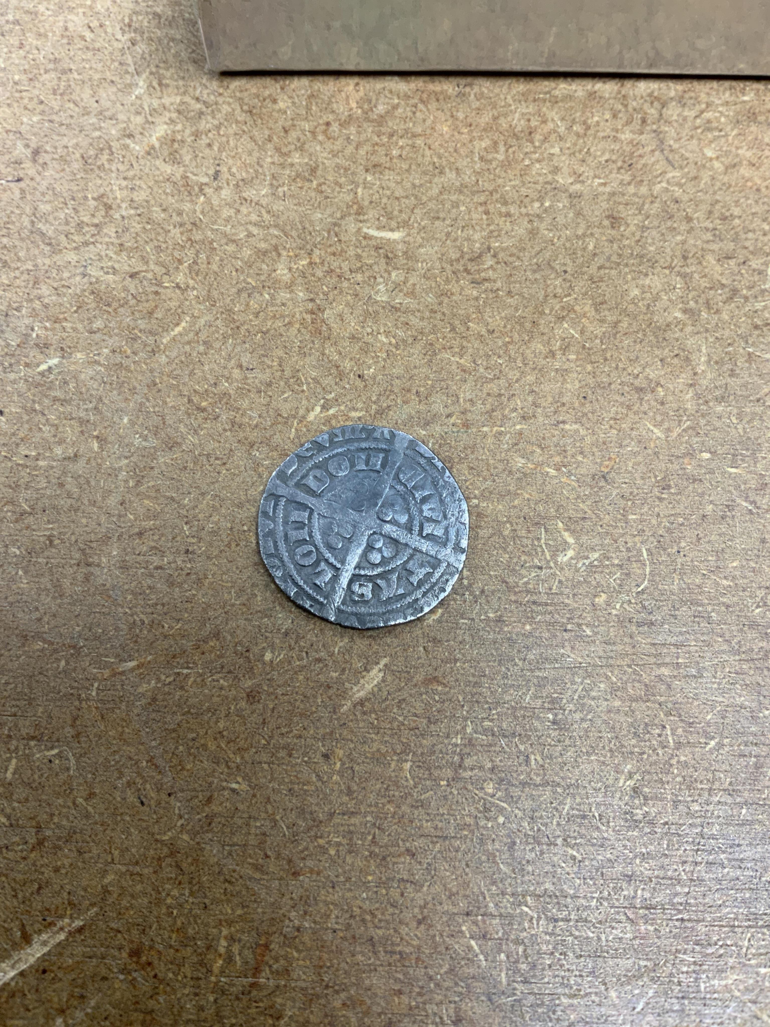 British Hammered coins, including a groat, Charles I shilling, Edward penny, two Roman AR denarius, other coins